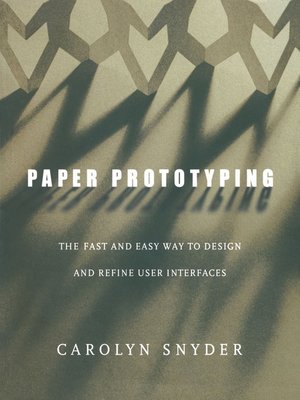 cover image of Paper Prototyping